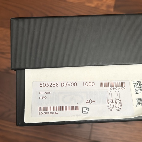 Gucci Quentin Bees and Stars Princetown Mules size 40.5 - Picture 5 of 5